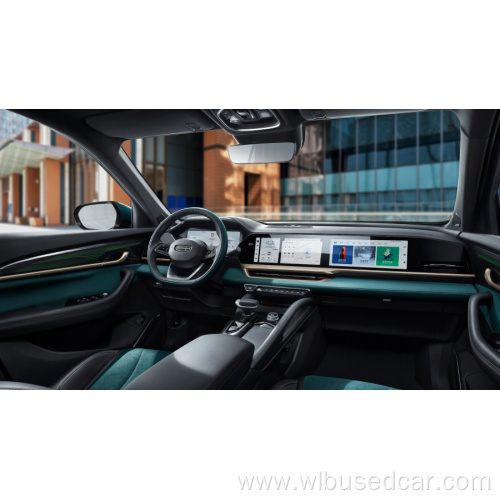 Popular HYBRID PHEV car high speed Geely Monjaro